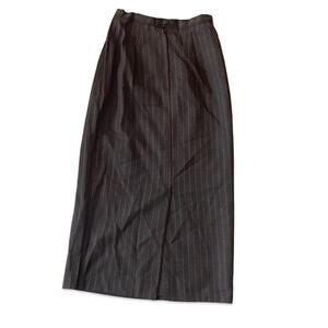 Simon Ellis Pinstripe Pencil Skirt